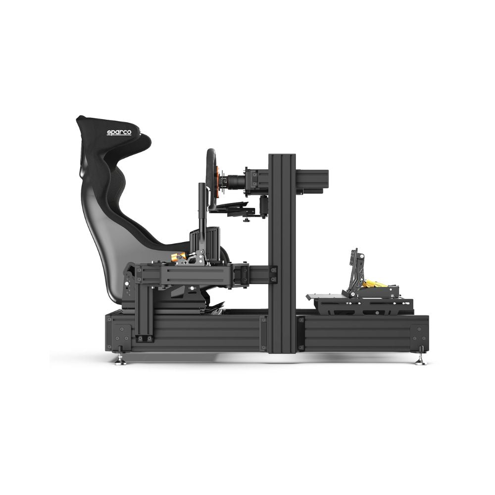 rseat A1-160 aluminium profile racing simulator with seat wheel and pedals