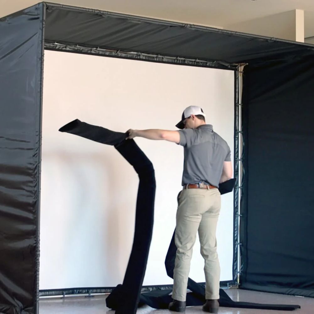 assembling_a_golf_simulator_enclosure