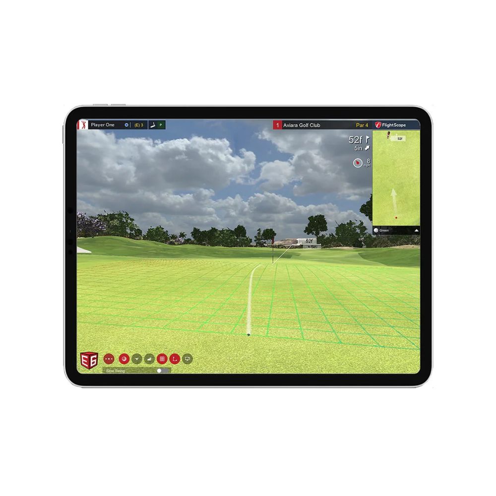 flightscope_E6_12_course_bundle_golf_simulation_software_example