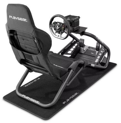 Playseat racing simulator with Playseat Mat